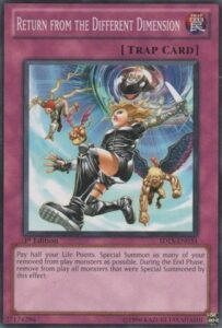 yu-gi-oh! - return from the different dimension (sdls-en034) - structure deck: lost sanctuary - 1st edition - common