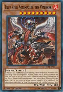 yu-gi-oh! - true king agnimazud, the vanisher - sdsb-en014 - common - 1st edition - structure deck: soulburner