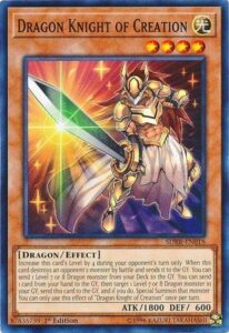 yu-gi-oh! - dragon knight of creation - sdrr-en018 - common - 1st edition - structure deck: rokket revolt