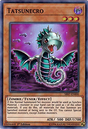 Yu-Gi-Oh! - Tatsunecro - SR07-EN000 - Super Rare - 1st Edition - Structure Deck: Zombie Horde