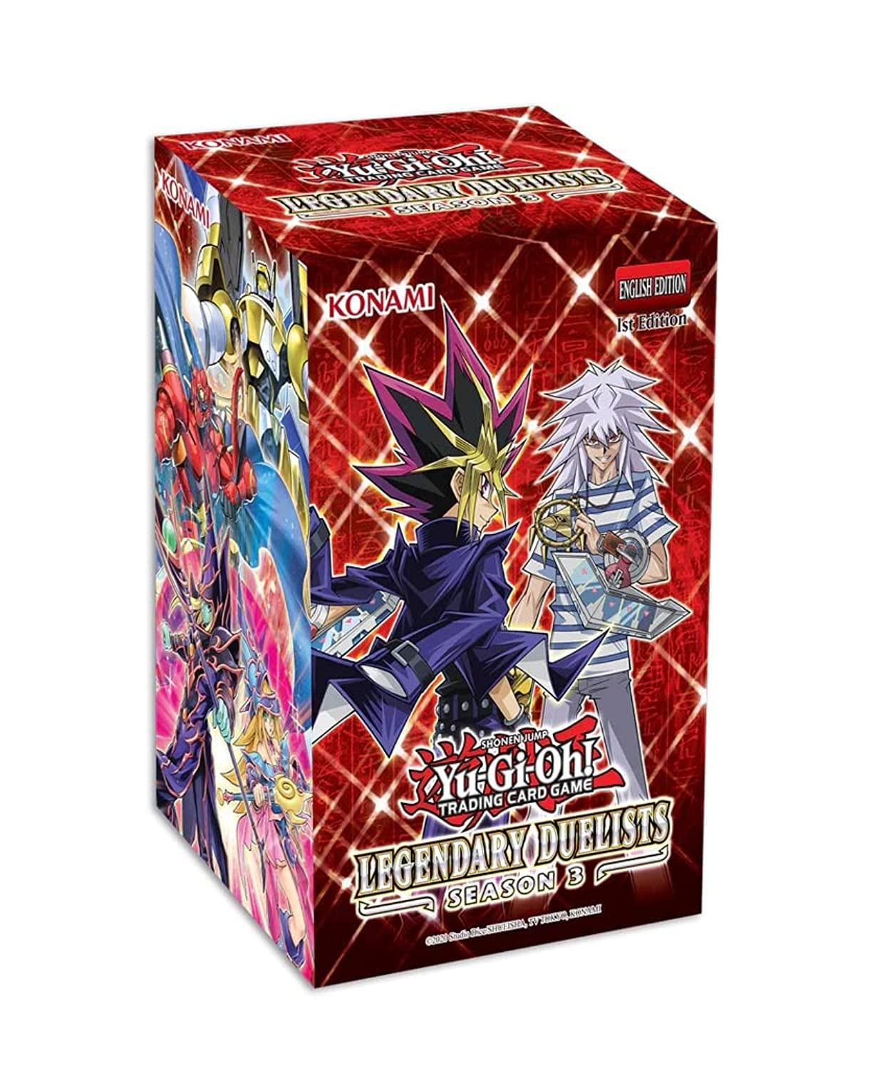 Yu-Gi-Oh! Trading Cards: Legendary Duelist Season 3 Booster Box, Multicolor