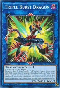 yu-gi-oh! - triple burst dragon - sdrr-en045 - common - 1st edition - structure deck: rokket revolt