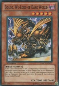 yu-gi-oh! - goldd, wu-lord of dark world (sdgu-en013) - structure deck 21: gates of the underworld - 1st edition - common