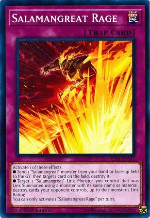 Yu-Gi-Oh! - Salamangreat Rage - SDSB-EN032 - Common - 1st Edition - Structure Deck: Soulburner