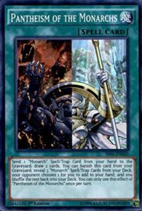 yu-gi-oh! - pantheism of the monarchs (sr01-en023) - structure deck: emperor of darkness - edition - super rare