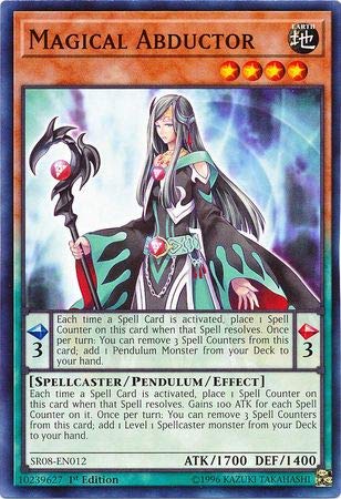 Yu-Gi-Oh! - Magical Abductor - SR08-EN012 - Common - 1st Edition - Structure Deck: Order of The Spellcasters