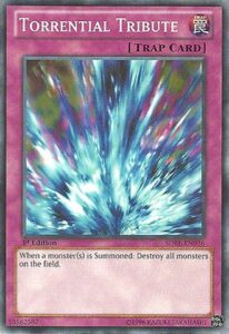 yu-gi-oh! - torrential tribute (sdre-en036) - structure deck: realm of the sea emperor - 1st edition - common