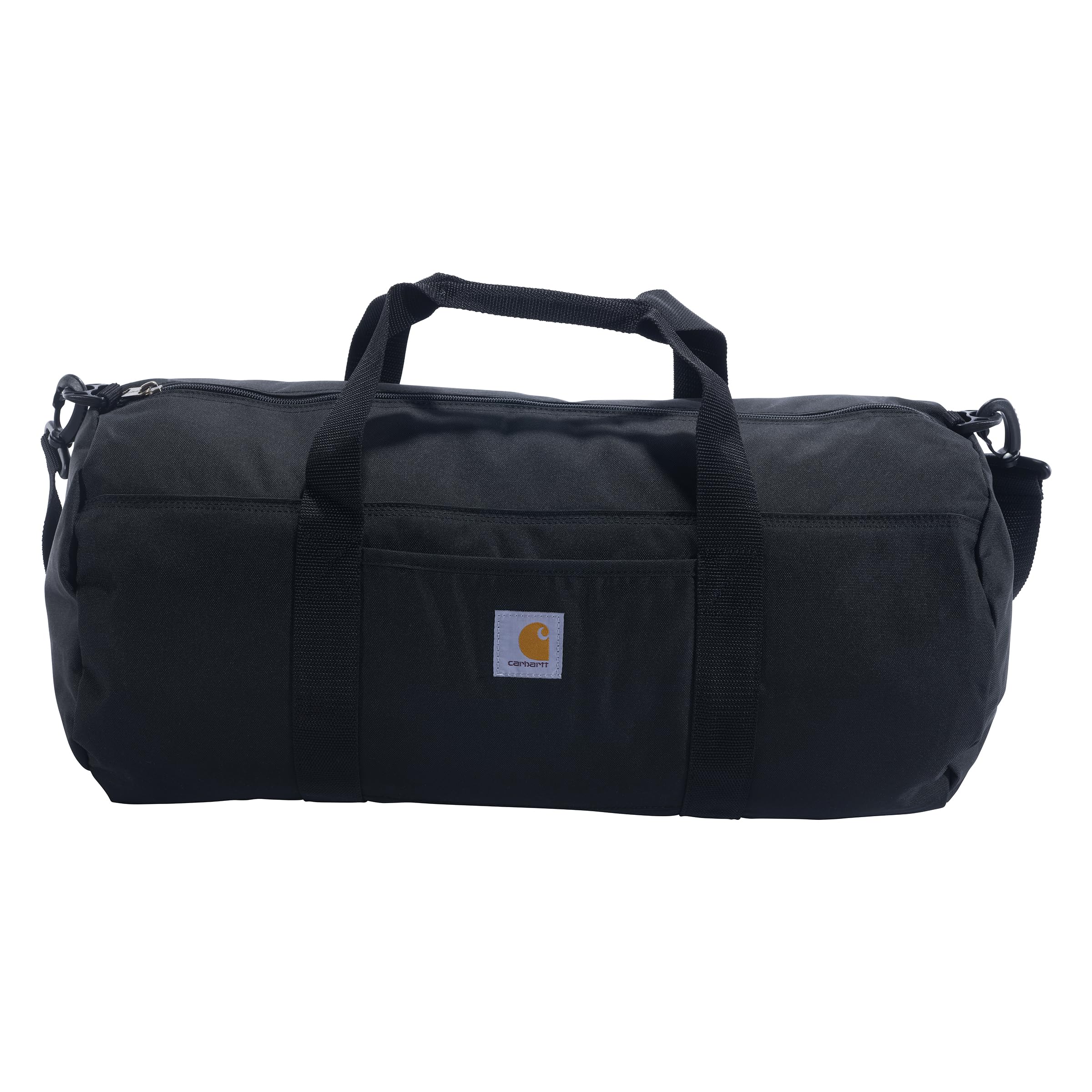 Carhartt Trade Series 2-in-1 Packable Duffel with Utility Pouch, Black, Medium (21.5-Inch)