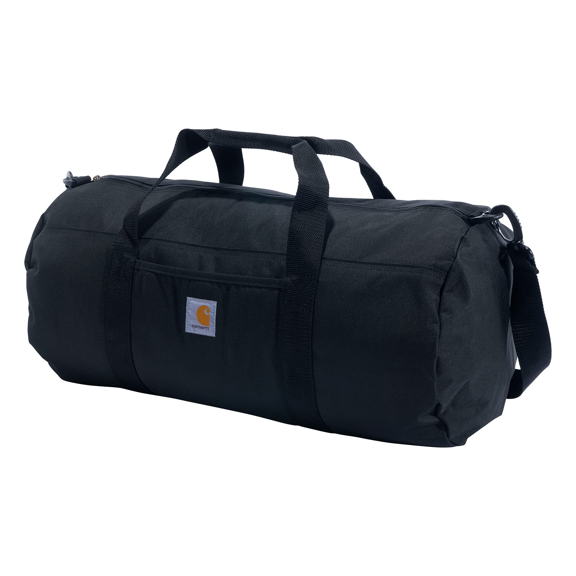 Carhartt Trade Series 2-in-1 Packable Duffel with Utility Pouch, Black, Medium (21.5-Inch)