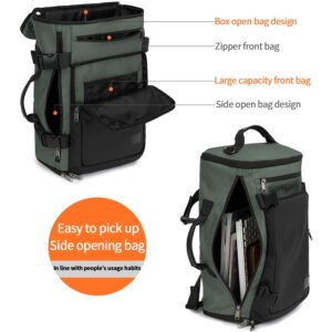 Gym Duffle Bag Backpack 4-Way Waterproof with Shoes Compartment for travel Sport Hiking laptop