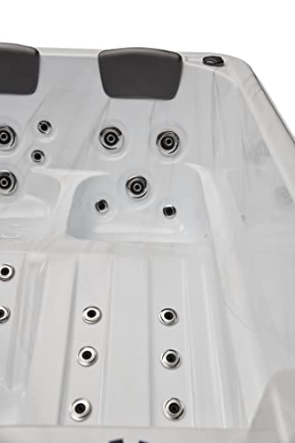 Riley 2-Person 26-Jet Dual Lounger Hot Tub