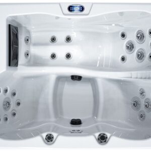 Oak Hill 3-Person 47-Jet Hot Tub with Lounge