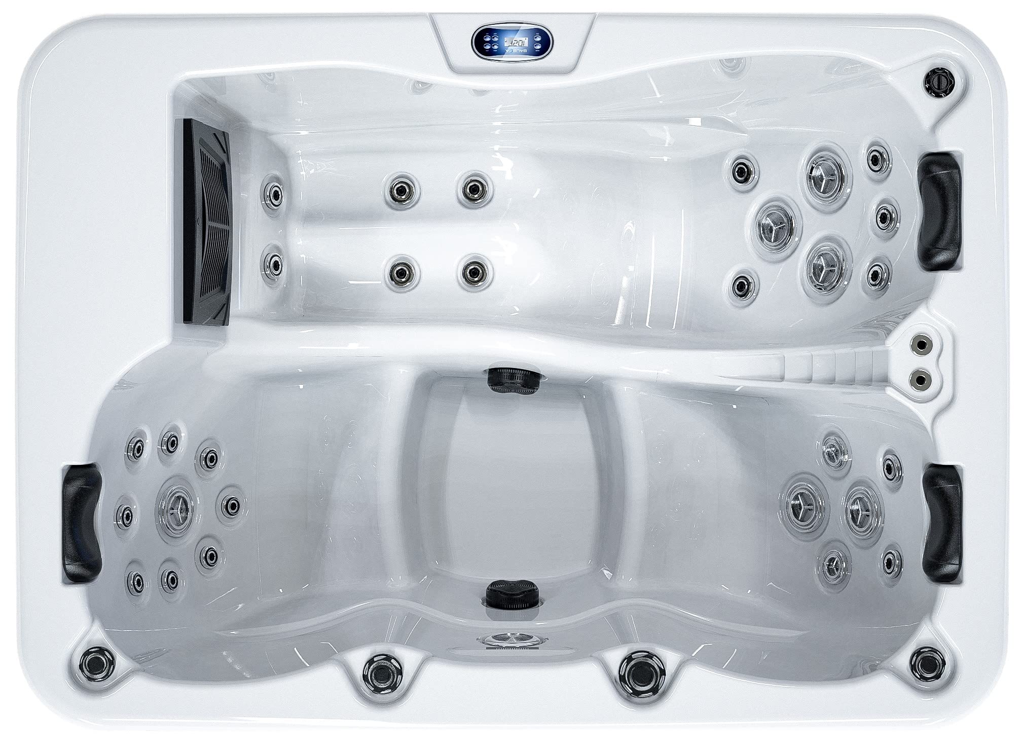 Oak Hill 3-Person 47-Jet Hot Tub with Lounge