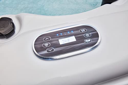 Luxury Spas Versalles 7 Person Hot Tub in Cloud Gray with Bluetooth