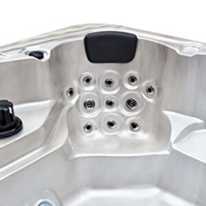 Luxury Spas Versalles 7 Person Hot Tub in Cloud Gray with Bluetooth