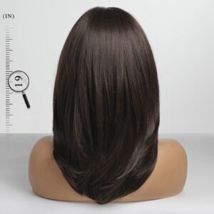 HAIRCUBE Layered Wigs for Women Synthetic Wig