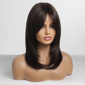 HAIRCUBE Layered Wigs for Women Synthetic Wig