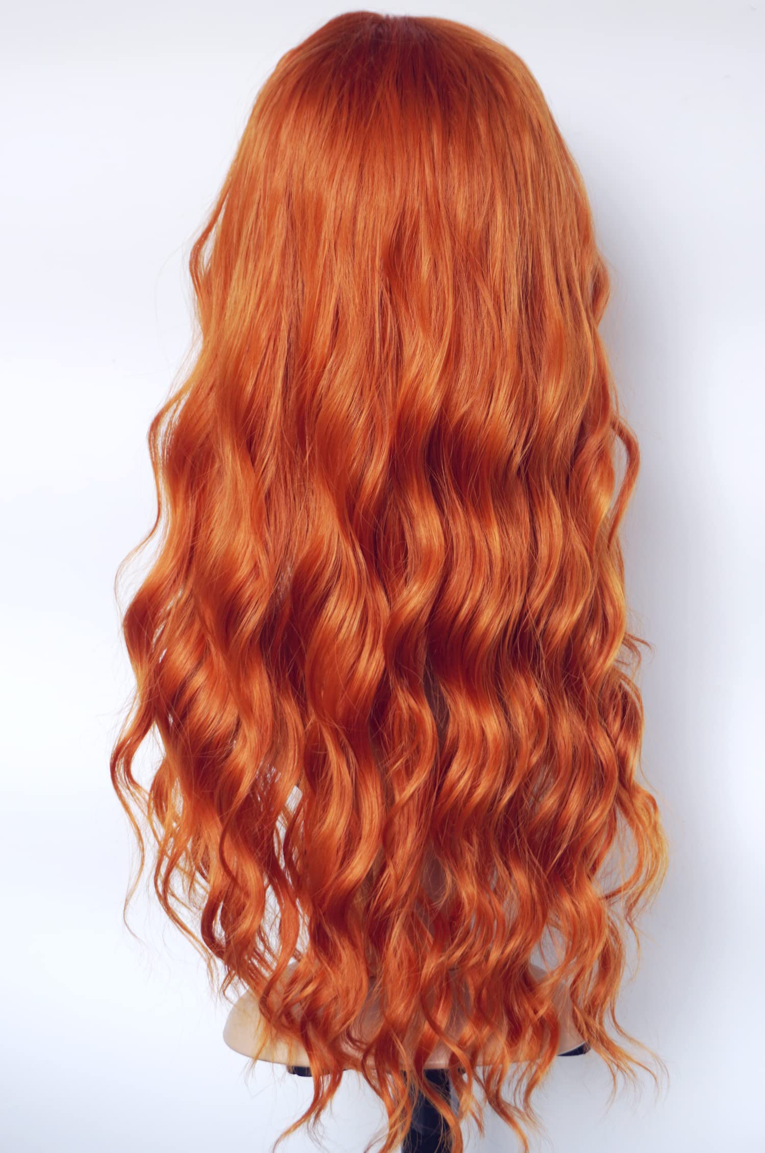 Long Ginger Wigs ginger red wig braids wigs long red curly Wigs Synthetic Heat Resistant fiber Halloween costume Wig for women