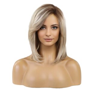 haircube shoulder length bob wigs for women side parting