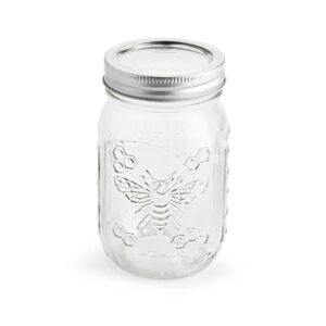ball honeybee keepsake mason jars with lids and bands