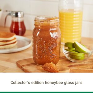 Ball Honeybee Keepsake Mason Jars with Lids and Bands