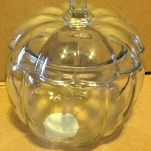 Anchor Hocking Glass 2 Liter Pumpkin Candy Jar