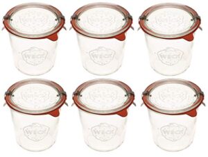 weck 742 mold jar - .5 liter, set of 6