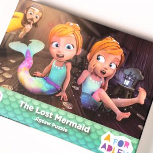 A For Adley Merch A For Adley Lost Mermaid Puzzle Activity, with ...