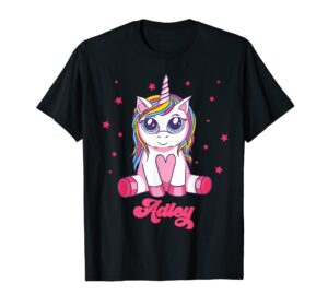 adley merch unicorn design t-shirt