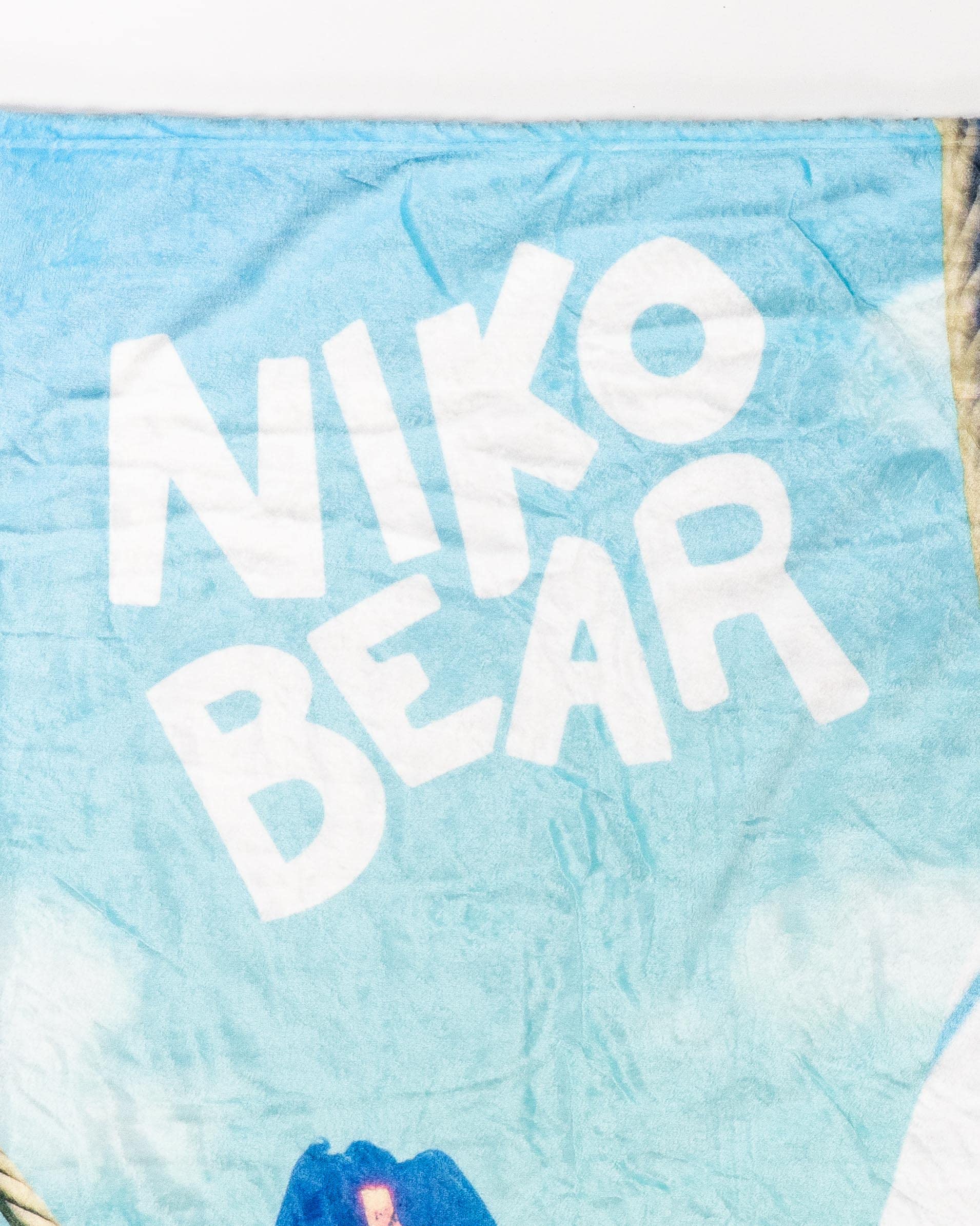 A FOR ADLEY Merch, Pirate Niko Adventure Blanket from Animation Scene Made for Adley's Brother Niko Bear!