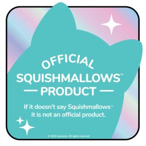 Squishmallows Original 8-Inch Emily Bat with Sparkly Ears and Belly - Medium-Sized Ultrasoft Official Jazwares Plush