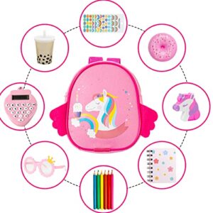 BDDOLL Doll Clothes and Accessories School Supplies Playset for 18 Inch Girl Doll with Doll Clothes,School Bags, Student Cards, Glasses, Pencils, calculators, Scissors, notebooks, etc