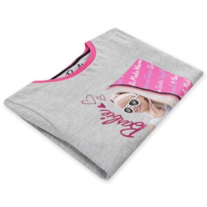 Barbie Shirts for Girls | Official Merch | Inspirational Girl Tshirt Grey 10