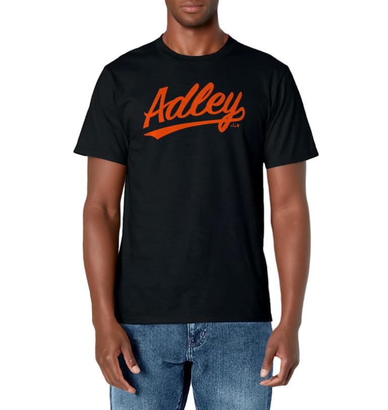 Adley Rutschman: Baltimore Text - Baltimore Baseball T-Shirt