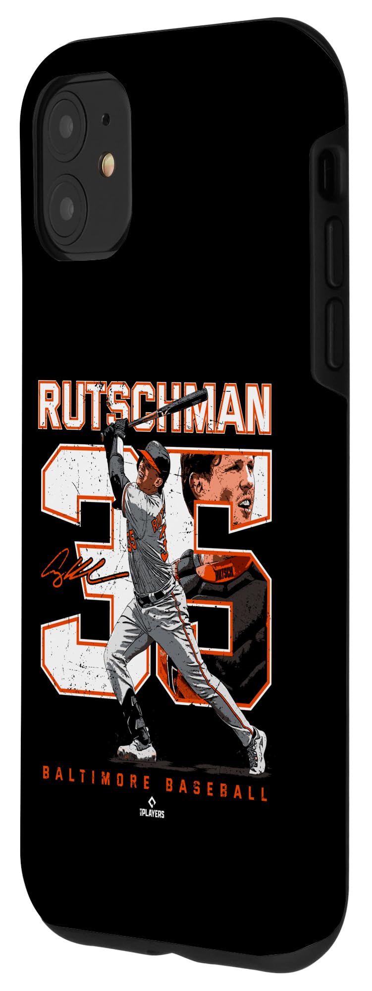 iPhone 11 Number and Portrait Adley Rutschman Baltimore Case