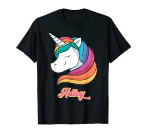 adley merch unicorn design t-shirt