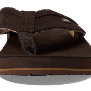 Sanuk Ziggy ST Suede Brown 11 D (M)