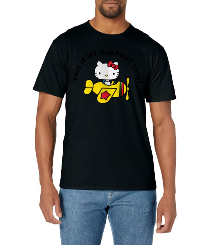 Hello Kitty This is my Airport Shirt T-Shirt