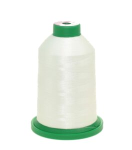 isacord embroidery thread, white thread 5000m color 0015