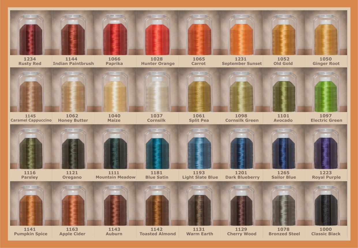 Autumn Hemingworth Seasons 32 Spool Set Embroidery Thread