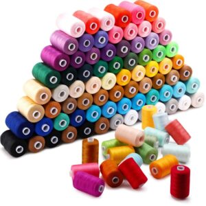 timgle all purpose sewing thread 96 spools of thread assorted 1000 yards polyester threads for sewing handy polyester sewing threads for sewing machine embroidery