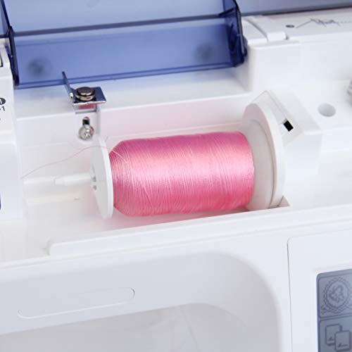 Threadart Polyester Machine Embroidery Thread By the Spool - No. 148 - Christmas Red - 1000M - 40wt - Hundreds of Color Options