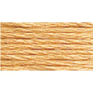 dmc 117-3856 mouline stranded cotton six strand embroidery floss thread, light mahogany, 8.7-yard