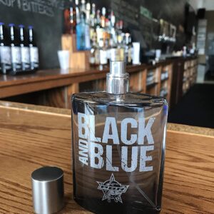 PBR Black and Blue Men's Cologne by Tru Western - Offical Fragrance Partner of the PBR - Crisp, Fresh, and Masculine Scent - 3.4 fl oz | 100 ml