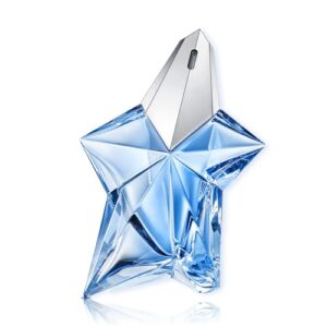 Mugler Angel - Eau de Parfum - Women's Perfume - Ambery & Woody - With Bergamot, Praline, and Patchouli - Long Lasting Fragrance - 3.3 Fl Oz