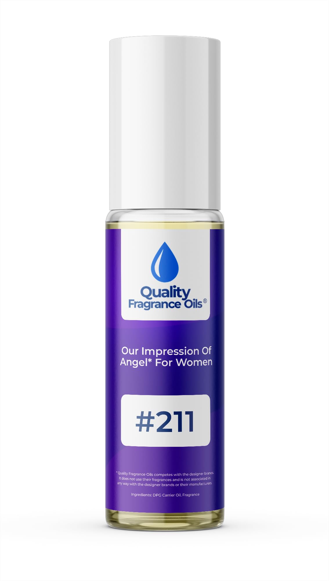 Quality Fragrance Oils' Impression #211, Inspired by Angel for Women (10ml Roll On)