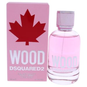 dsquared2 wood pour femme women 3.4 oz edt spray