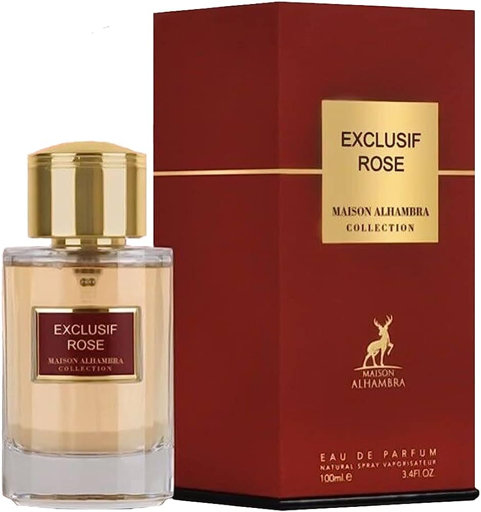 Maison Alhambra Exclusif Rose Edp 3.4 fl oz