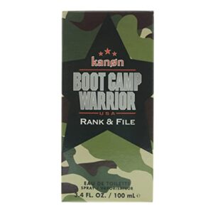 Kanon Boot Camp Warrior Rank & File By Kanon For Men - Edt Spray, 3.4 Ounce