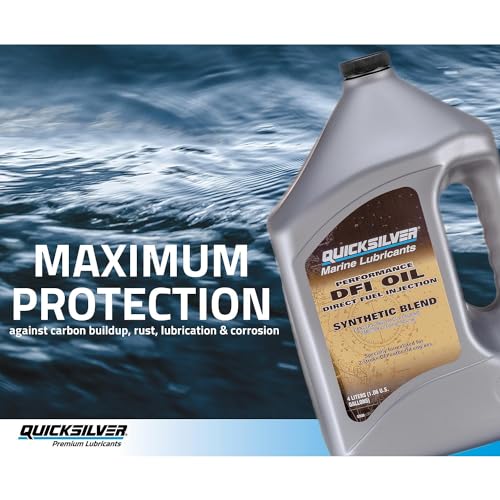 Quicksilver DFI 2-stroke Marine Oil, 1 Gallon